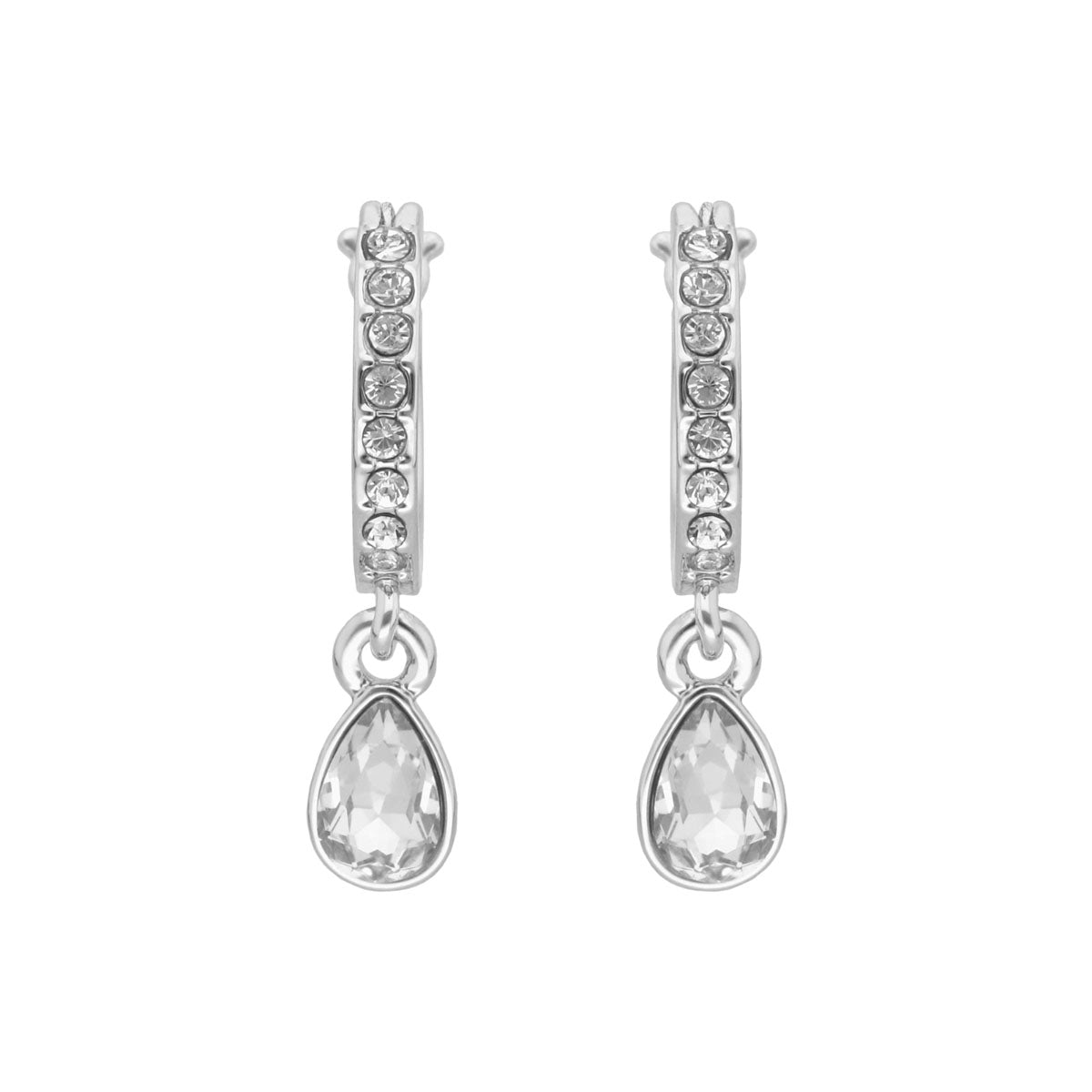 ARETES GIVENCHY OCEAN EYES NEUTRAL PLATEADO