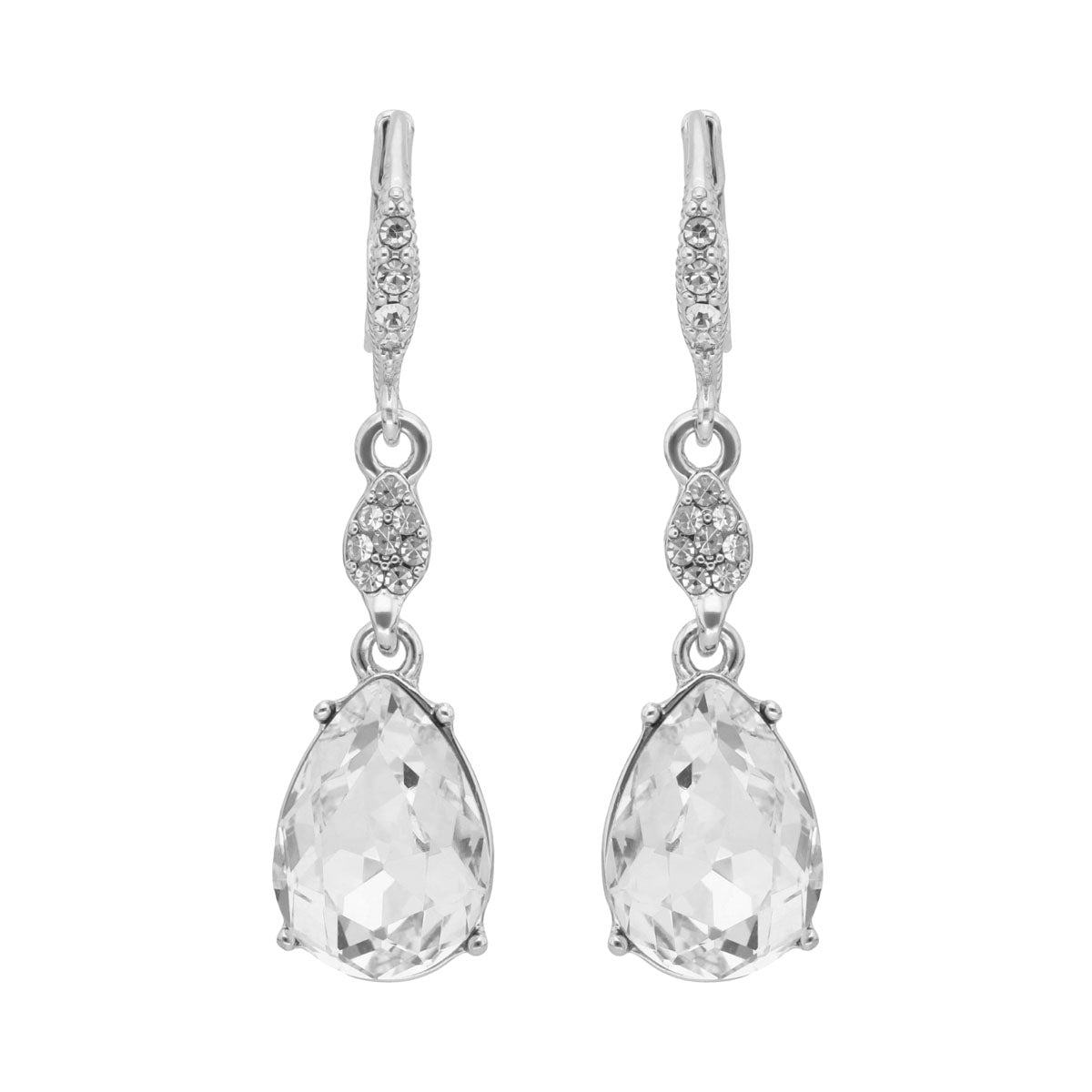 ARETES GIVENCHY IVORY RUNWAY PLATEADO