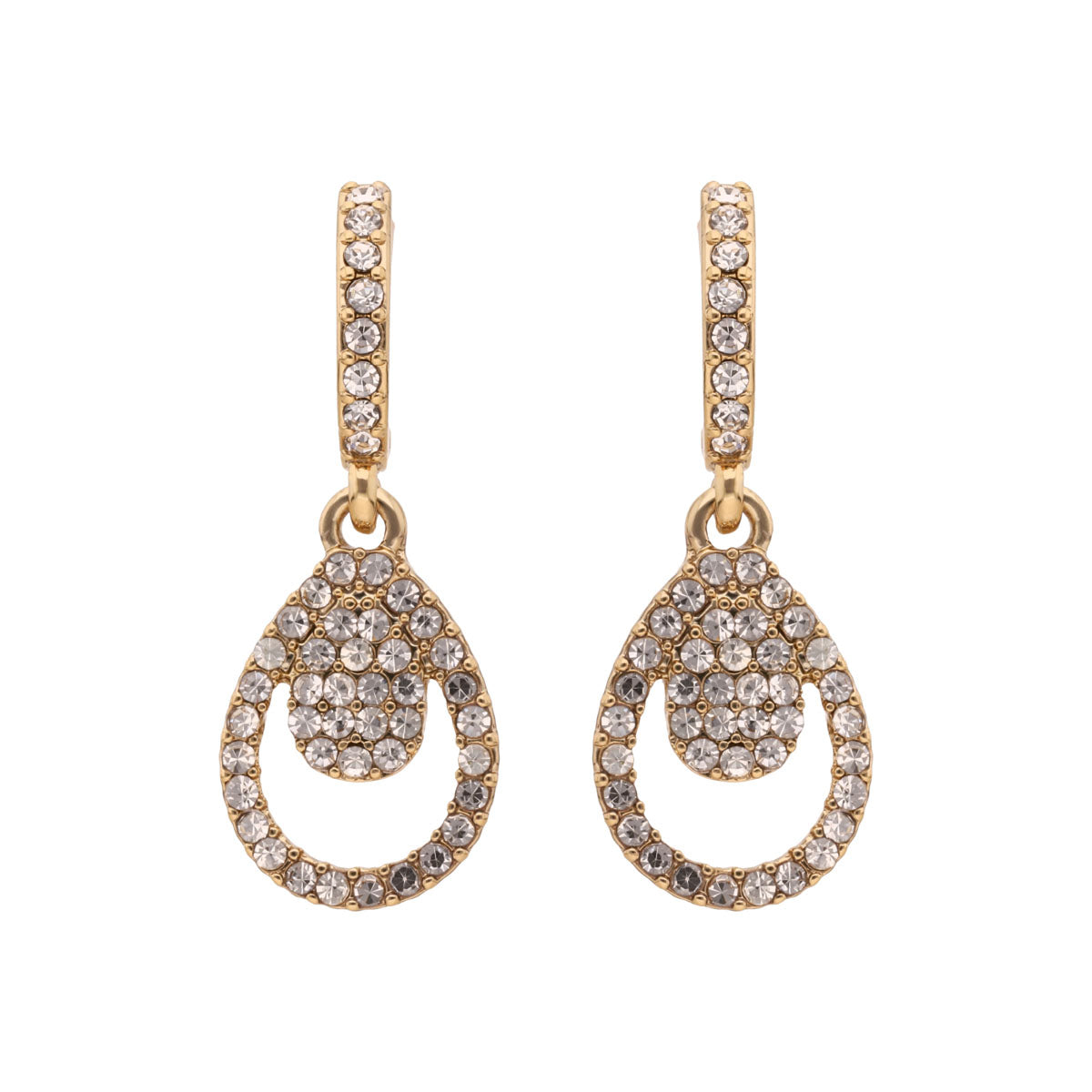ARETES GIVENCHY IVORY RUNWAY DORADO