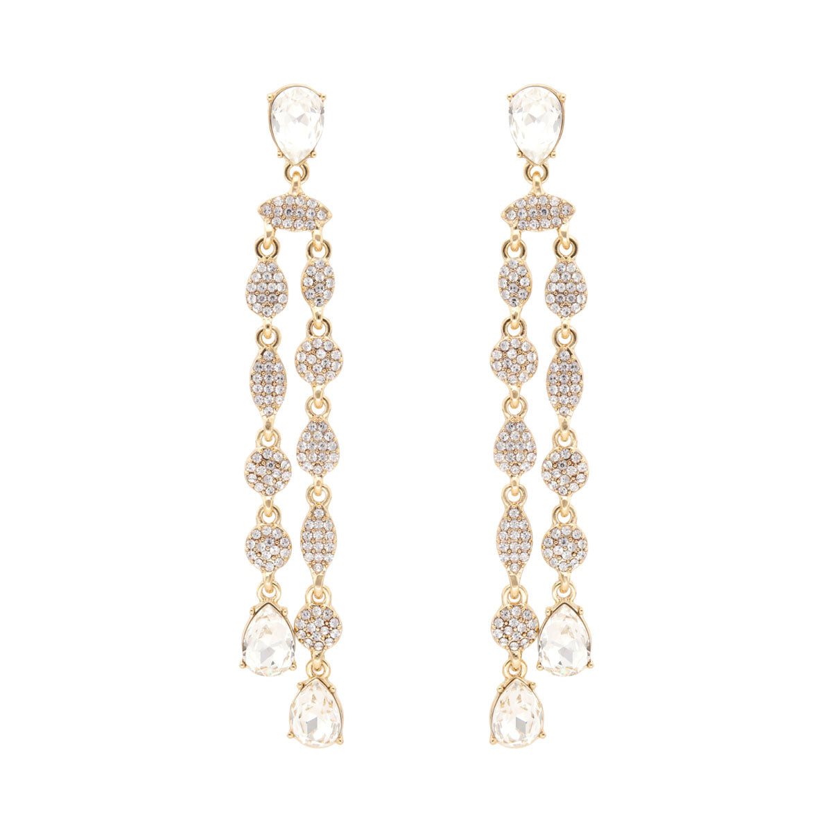 ARETES GIVENCHY IVORY RUNWAY DORADO