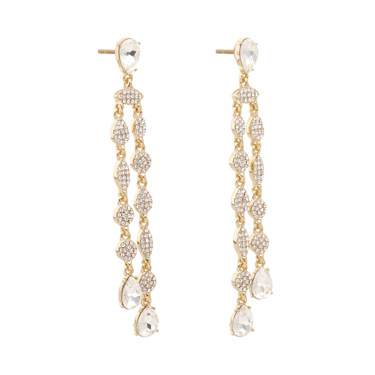 ARETES GIVENCHY IVORY RUNWAY DORADO