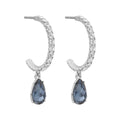 ARETES GIVENCHY DAYDREAMIN' DENIM PLATEADO