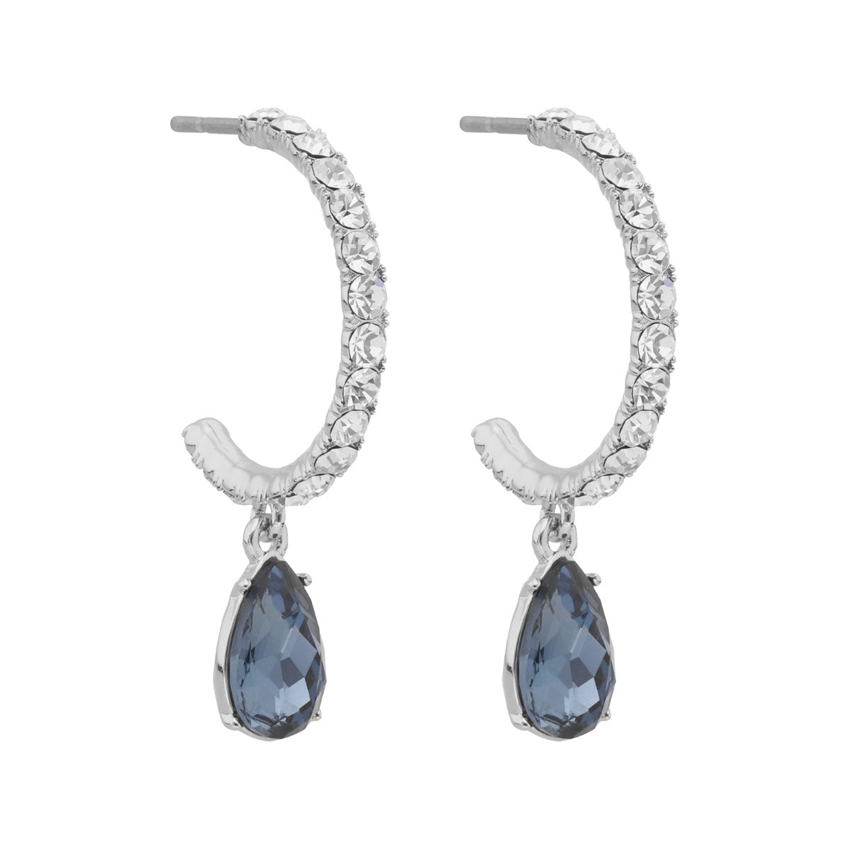 ARETES GIVENCHY DAYDREAMIN' DENIM PLATEADO