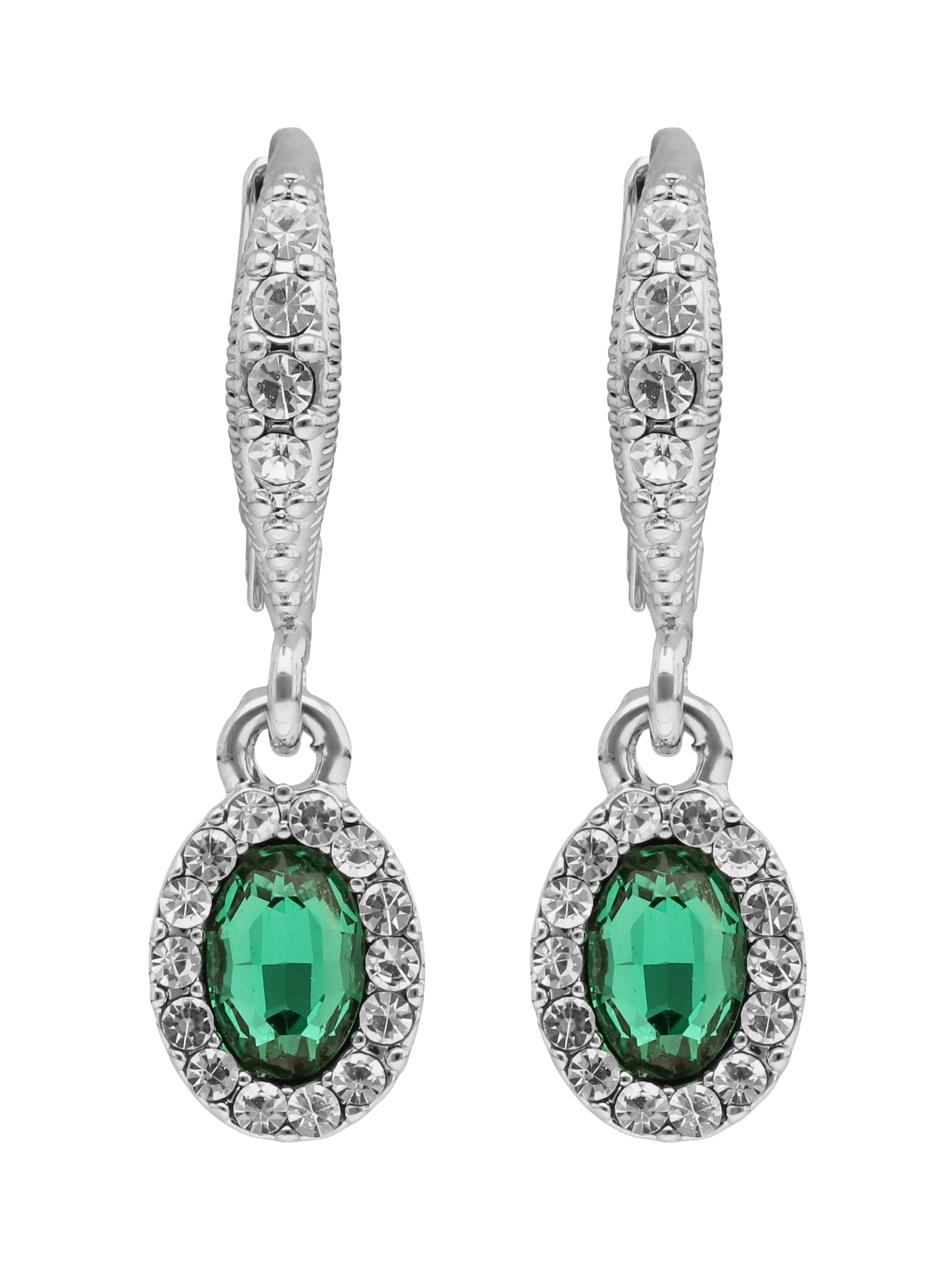 Aretes Givenchy VELVET DUSK plateado