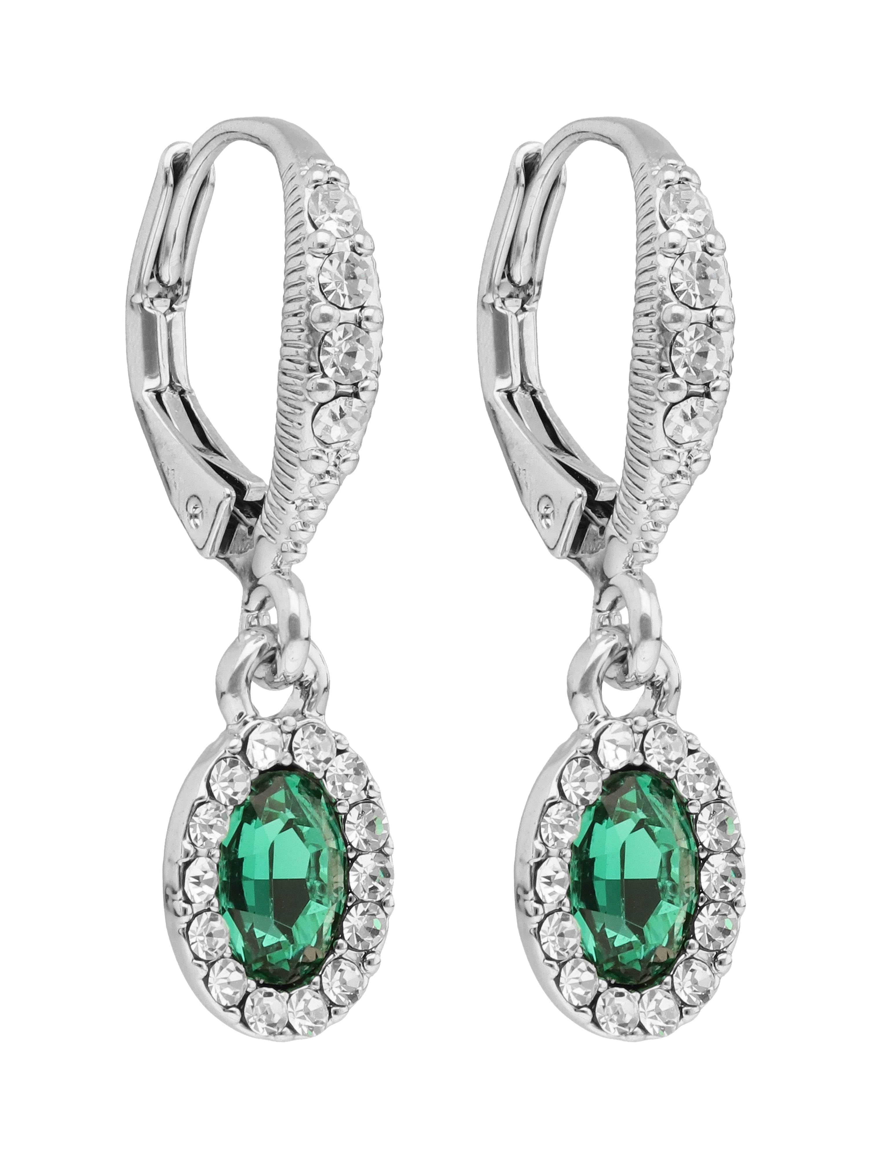 Aretes Givenchy VELVET DUSK plateado