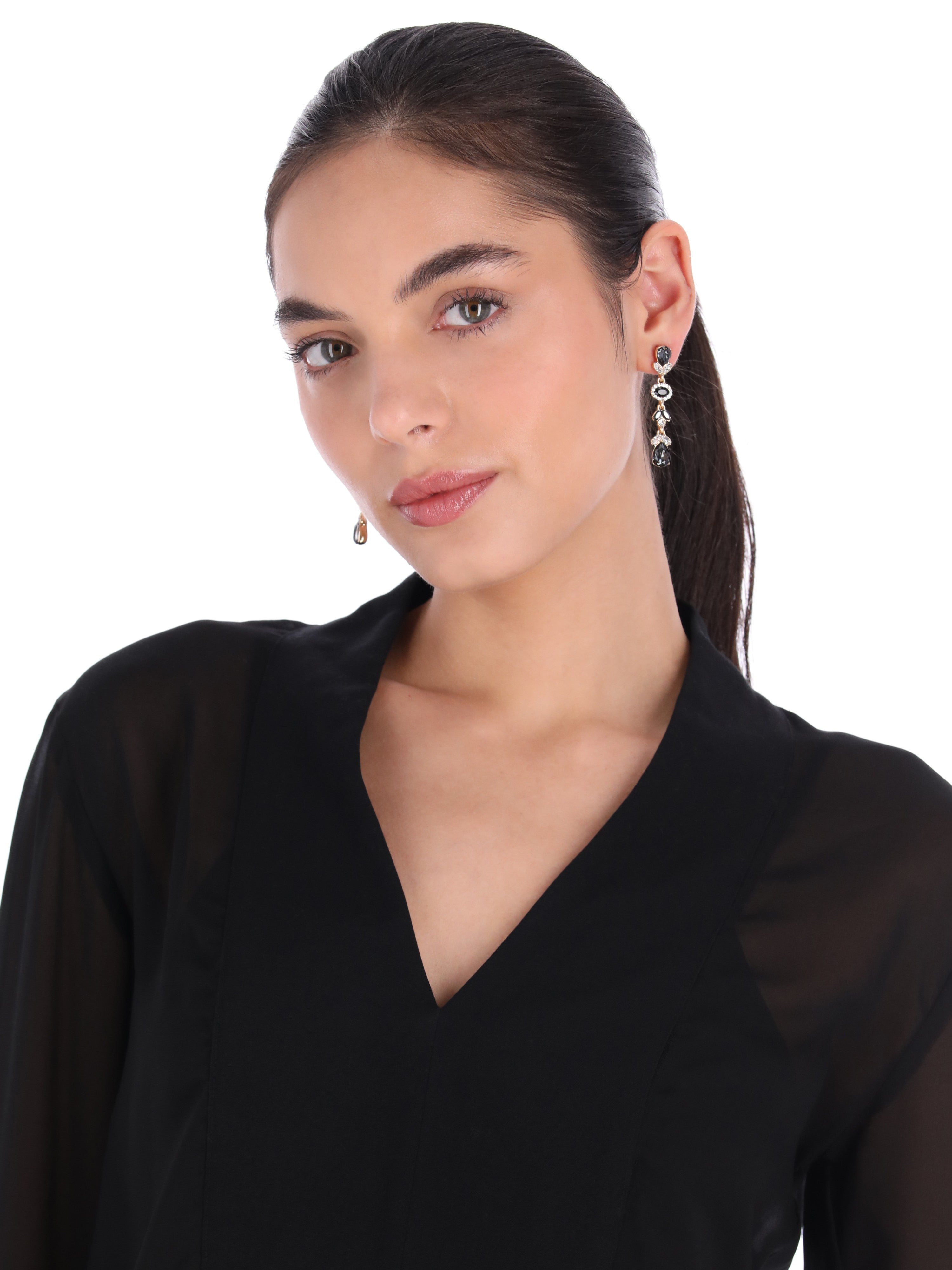 Aretes Givenchy VELVET DUSK dorado