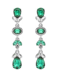Aretes Givenchy VELVET DUSK plateado
