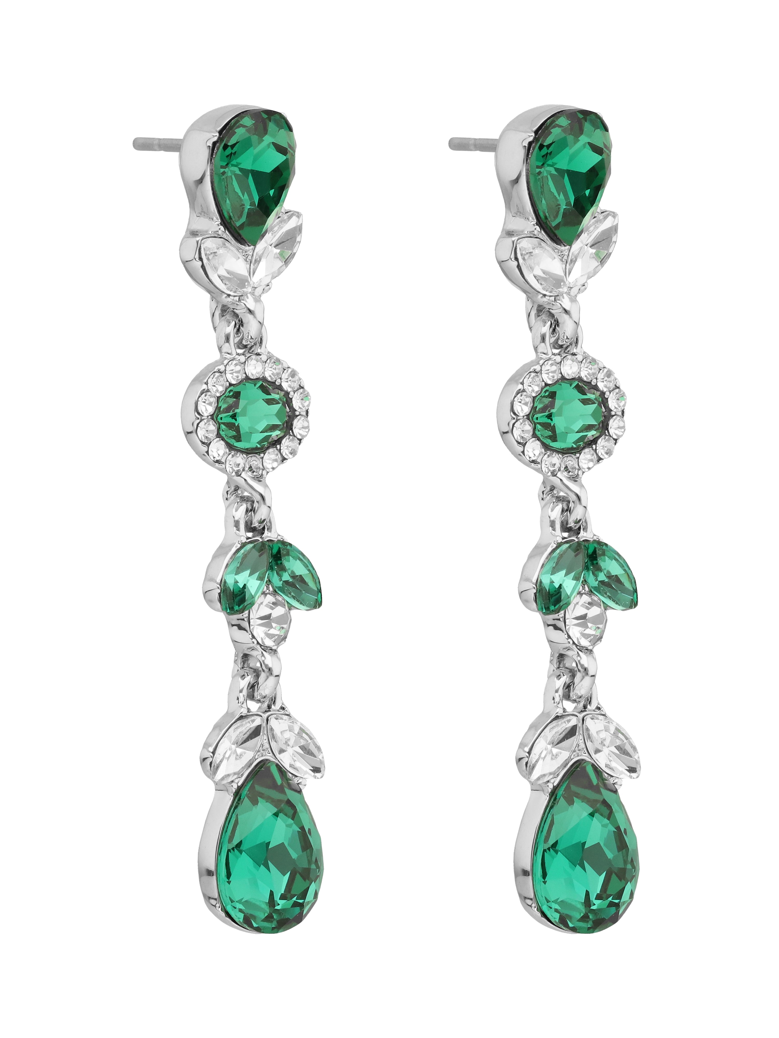 Aretes Givenchy VELVET DUSK plateado