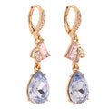 Aretes colgantes Givenchy Color Dorado con cristal multicolor 07G00971