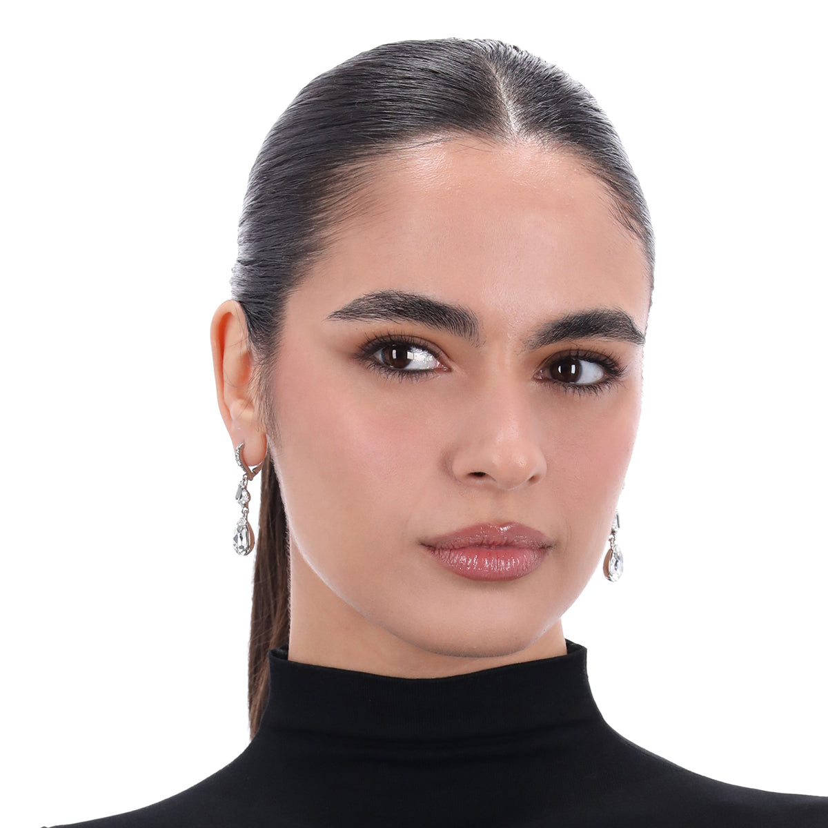 Aretes colgantes Givenchy Color Plateado con cristal 07G00972