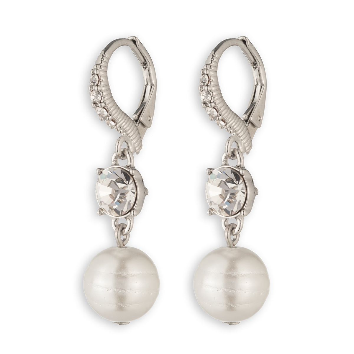 Aretes Givenchy Color Plateado Forma Circular 07G00992