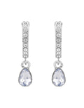 ARETES GIVENCHY LATÃ“N COLOR PLATEADO FORMA PERA 07G01061