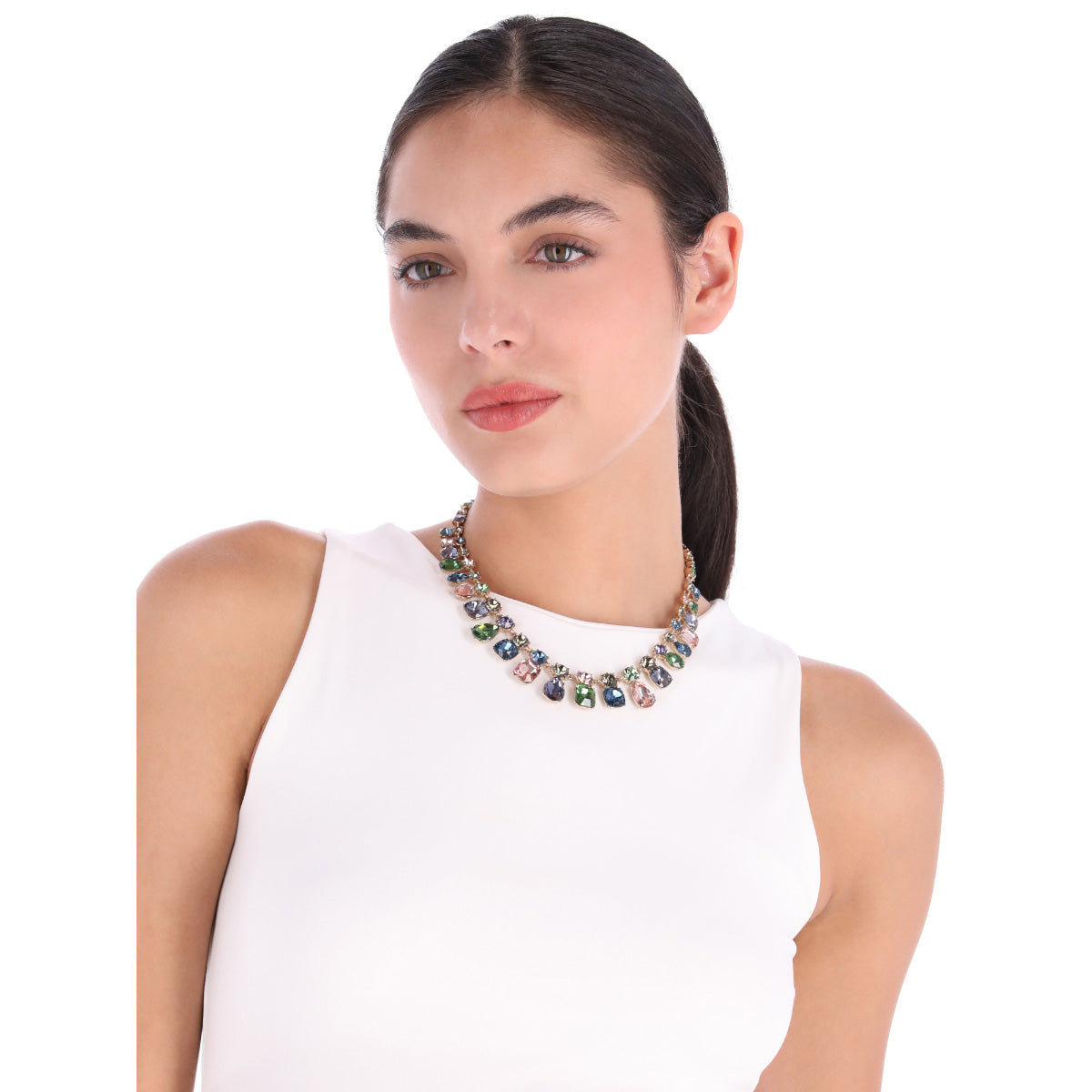 COLLAR GIVENCHY BEAUTIFULLY BEJEWELED DORADO
