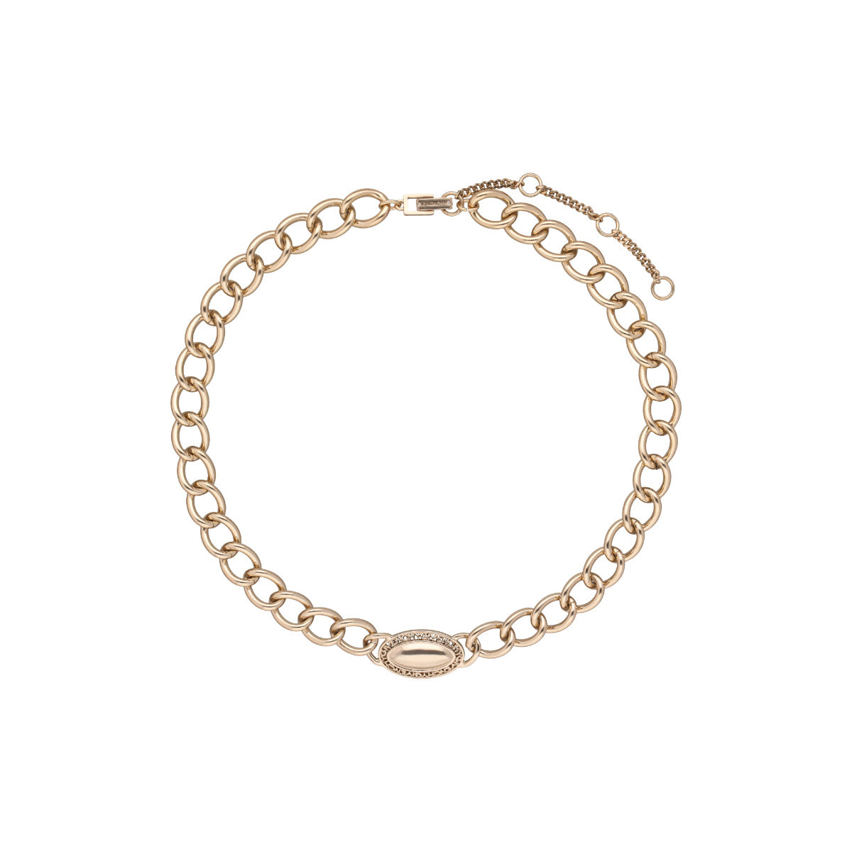 COLLAR GIVENCHY LOGO LINKS DORADO