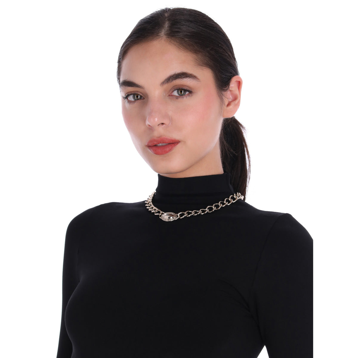 COLLAR GIVENCHY LOGO LINKS DORADO