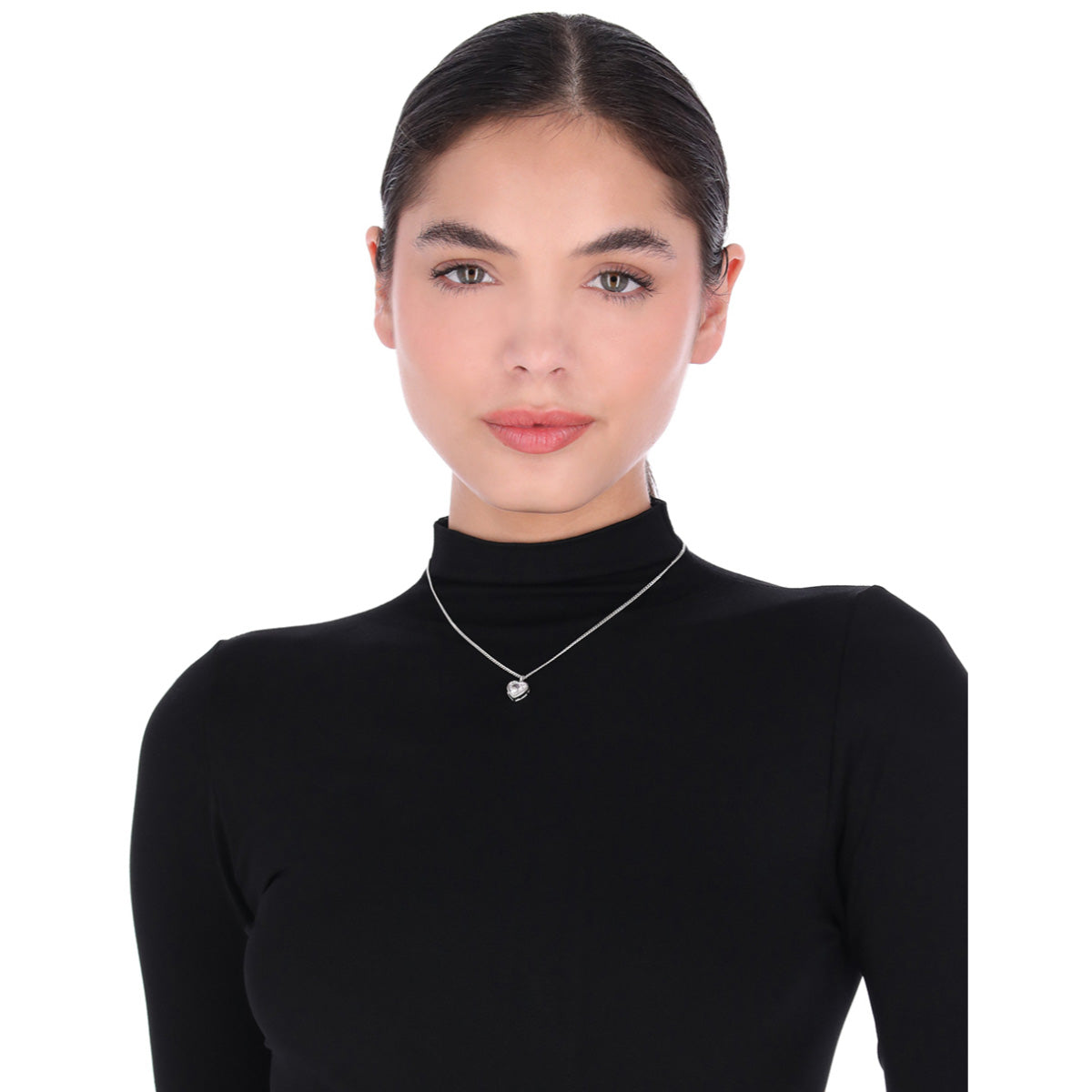 COLLAR GIVENCHY HEAVENLY HEARTS PLATEDADO