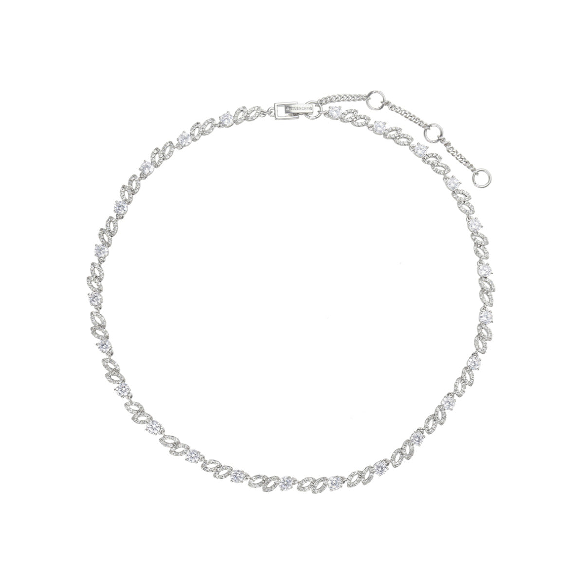 COLLAR GIVENCHY CRYSTAL COUTURE PLATEDADO