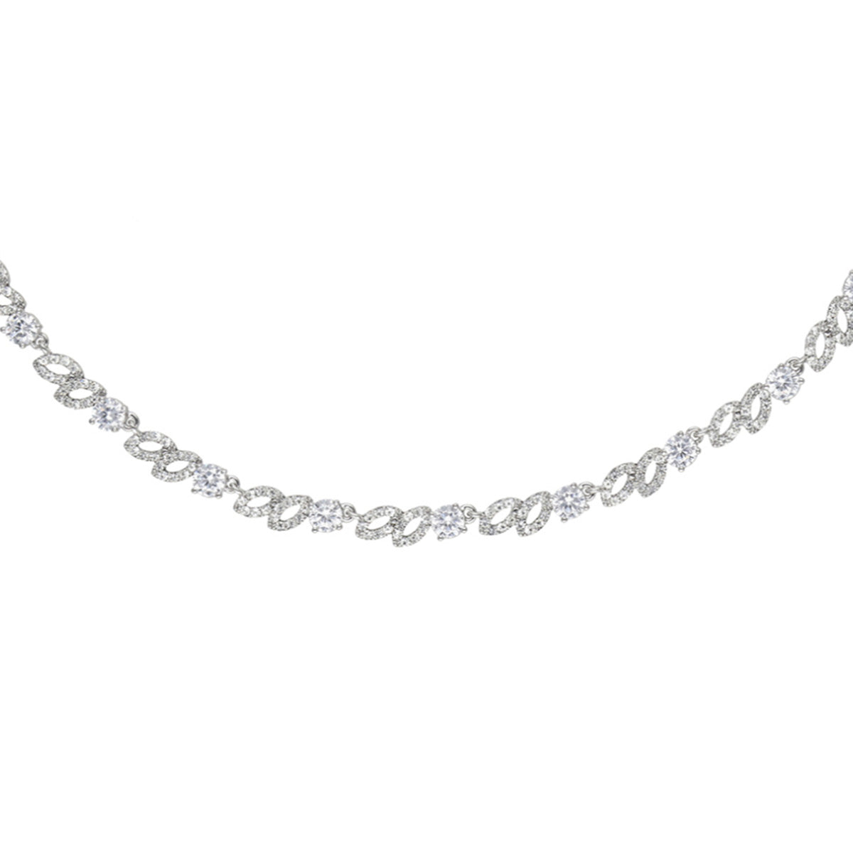 COLLAR GIVENCHY CRYSTAL COUTURE PLATEDADO