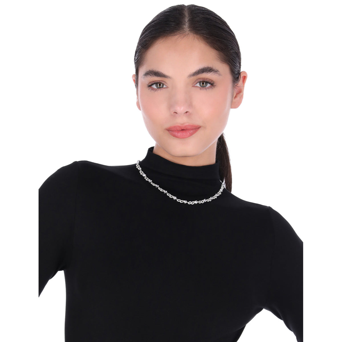 COLLAR GIVENCHY CRYSTAL COUTURE PLATEDADO