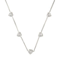 COLLAR GIVENCHY HEAVENLY HEARTS PLATEDADO