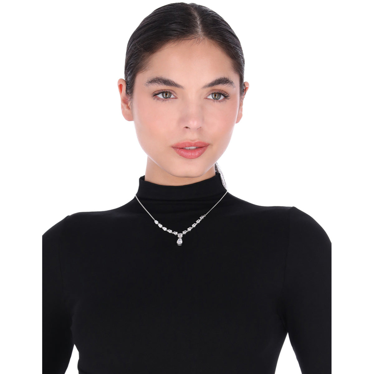COLLAR GIVENCHY CRYSTAL COUTURE PLATEDADO