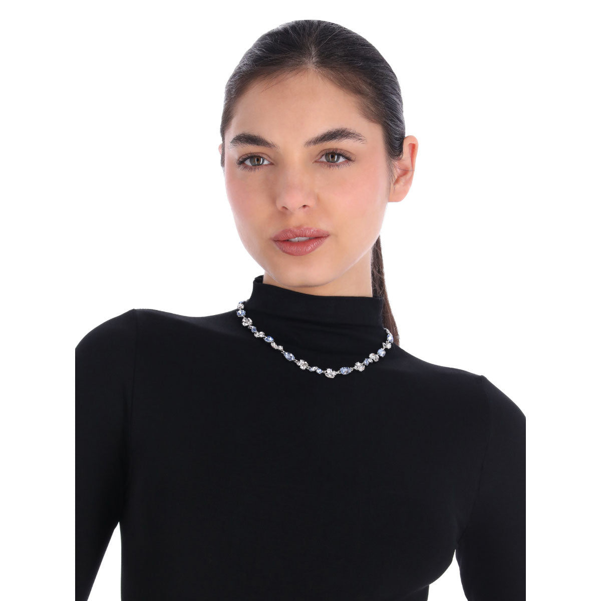 COLLAR GIVENCHY GLASS SLIPPER PLATEADO