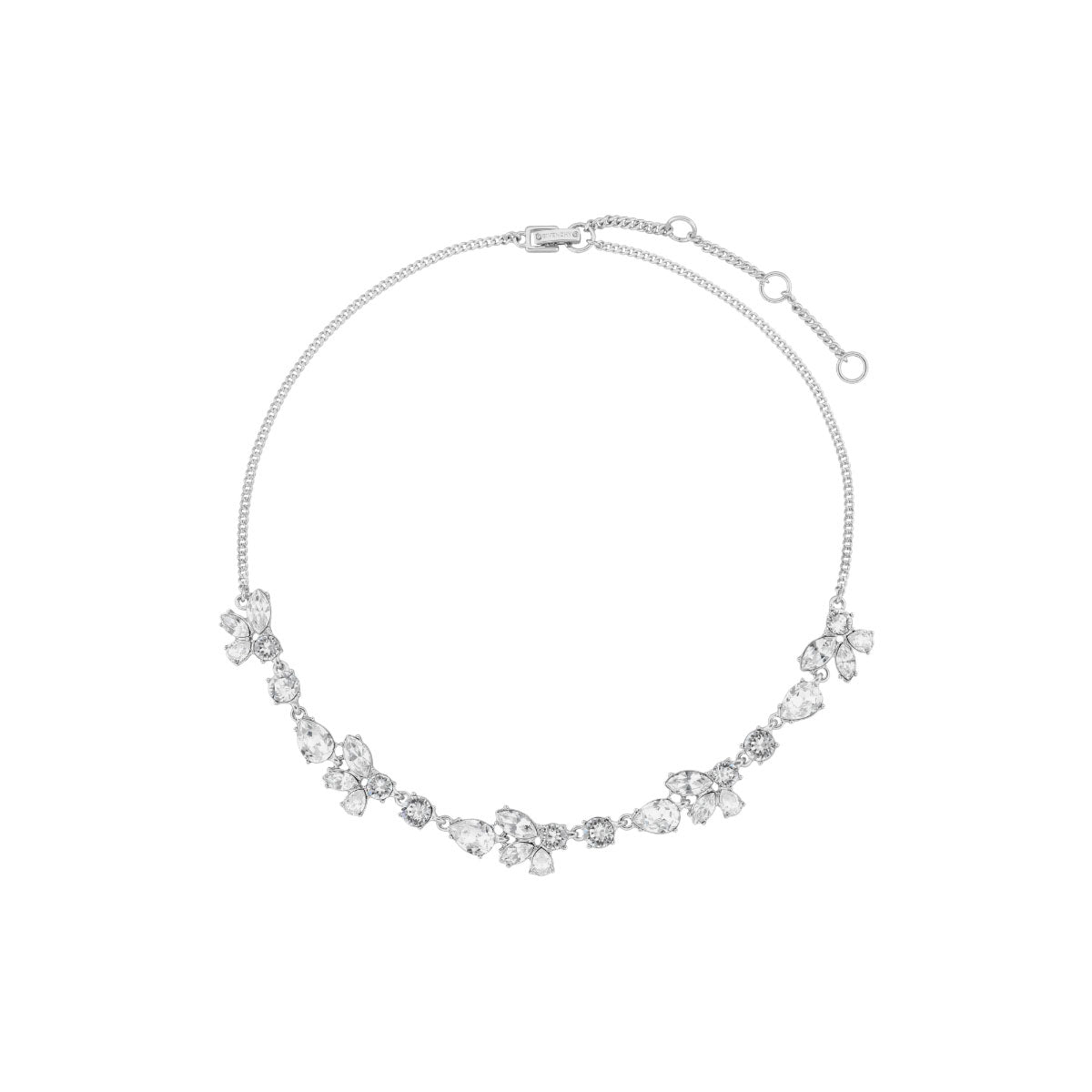 COLLAR GIVENCHY NEW ROMANTICS RHODIUM PLATEADO