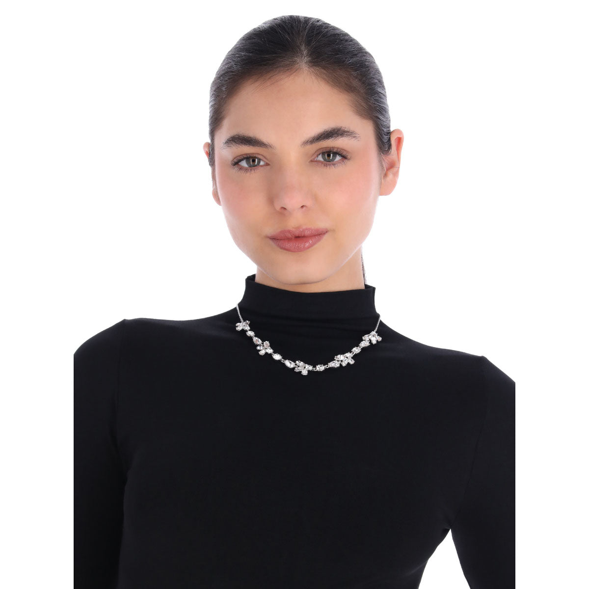 COLLAR GIVENCHY NEW ROMANTICS RHODIUM PLATEADO