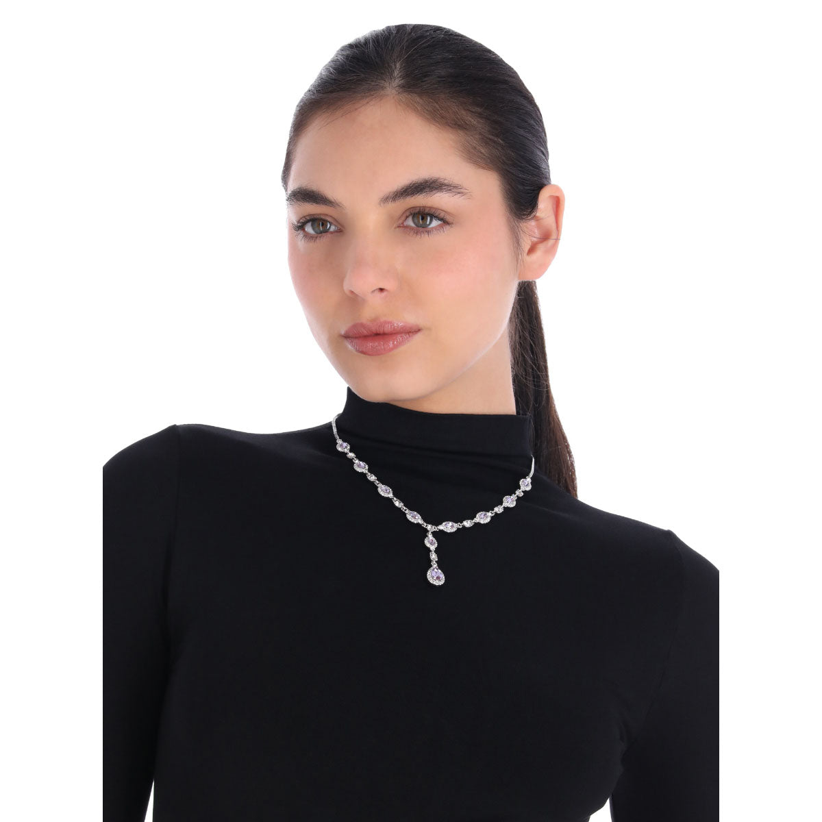 COLLAR GIVENCHY ROYAL SHINE PLATEADO