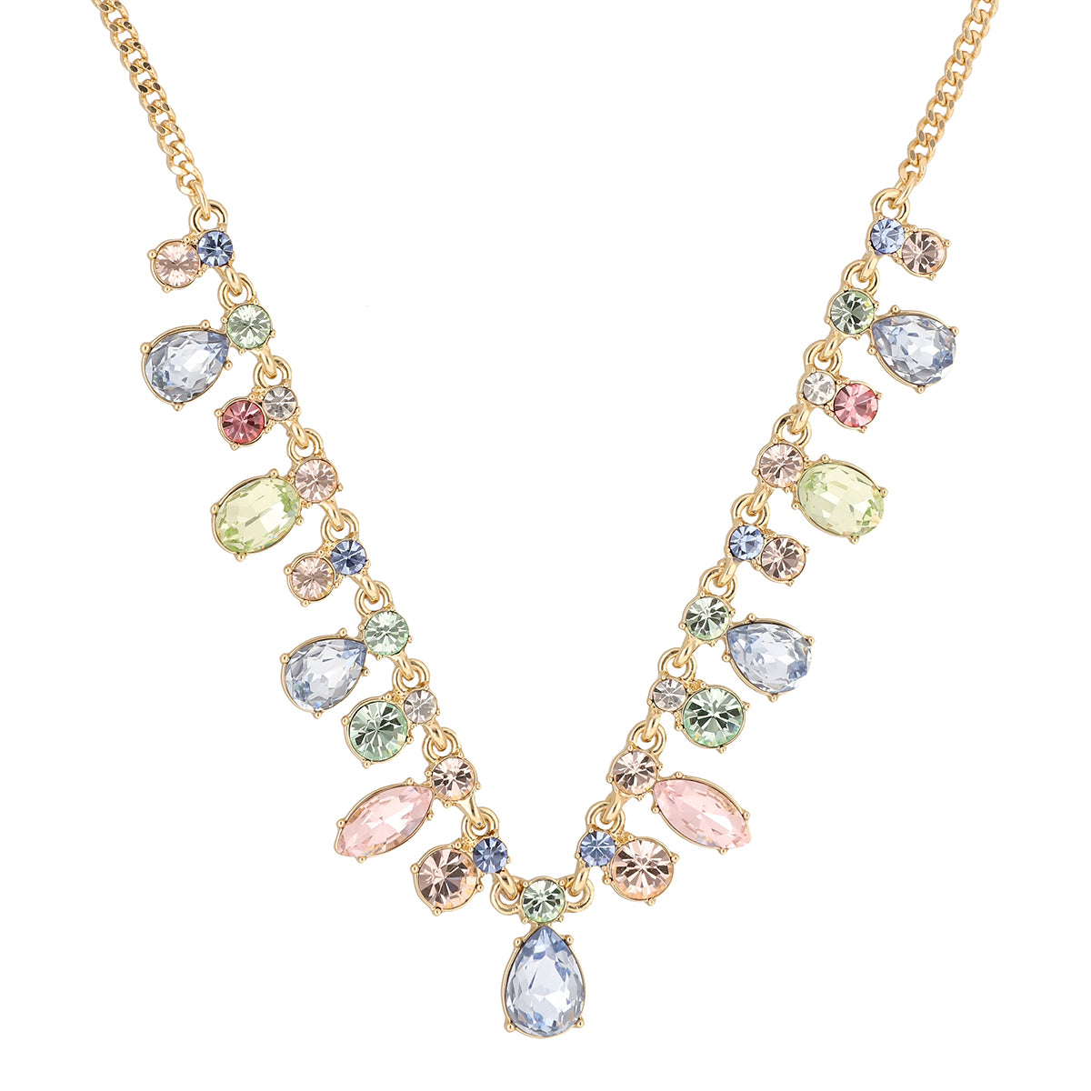Collar Givenchy Color Dorado Dijes AsimÃ©tricos 07N00438