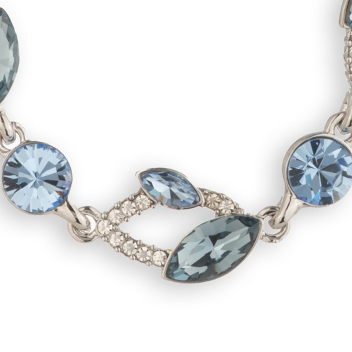 Collar Givenchy Color Plateado cristales multicolor 07N00441
