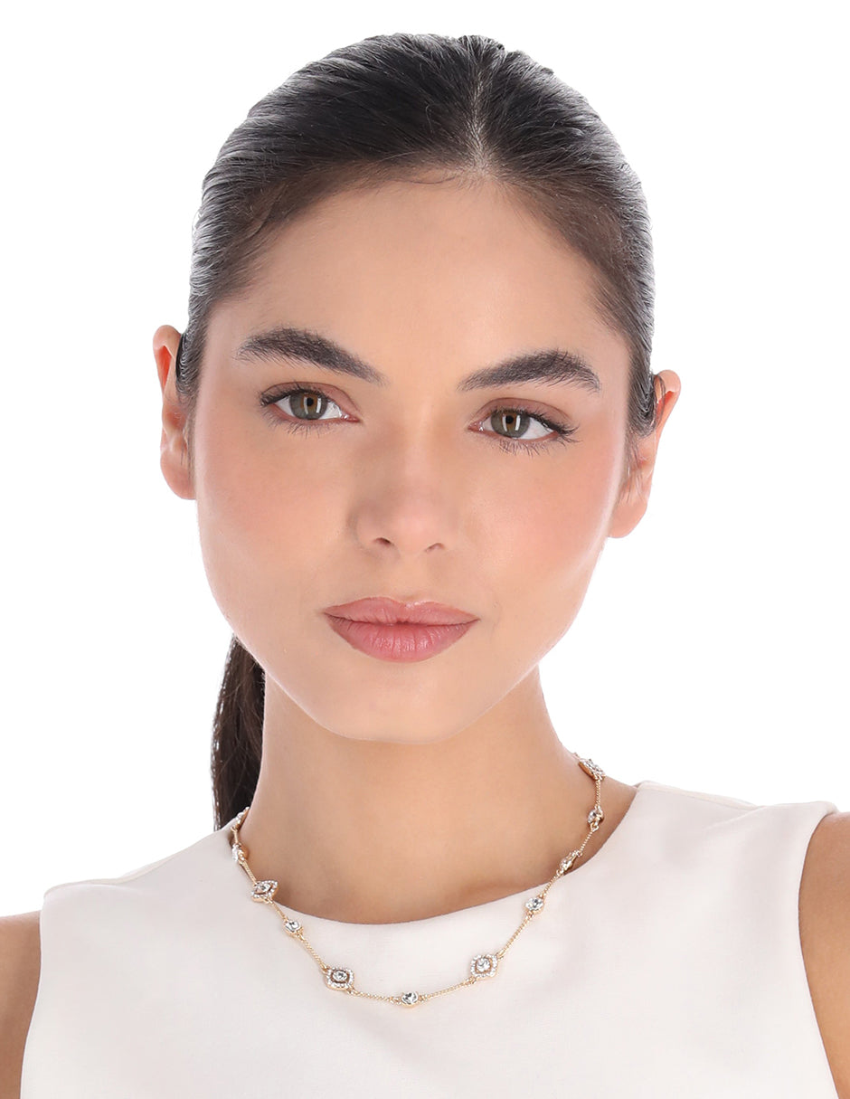 COLLAR GIVENCHY LATÃ“N COLOR DORADO FORMA CIRCULAR 07N00478