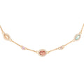 COLLAR COLOR DORADO, GIVENCHY, FORMA CIRCULAR TIPO CORTO DE CRISTALES COLOR MULTICOLOR, CIERRE TIPO PRESIÃ“N, FAMILIA SWEET ESCAPE, CONTENIDO 1 COLLAR