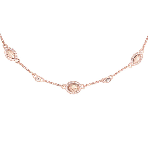 COLLAR COLOR ORO ROSA, GIVENCHY, FORMA CIRCULAR TIPO CORTO DE CRISTALES COLOR ROSA, CIERRE TIPO PRESIÃƒâ€œN, FAMILIA SWEET ESCAPE, CONTENIDO 1 COLLAR