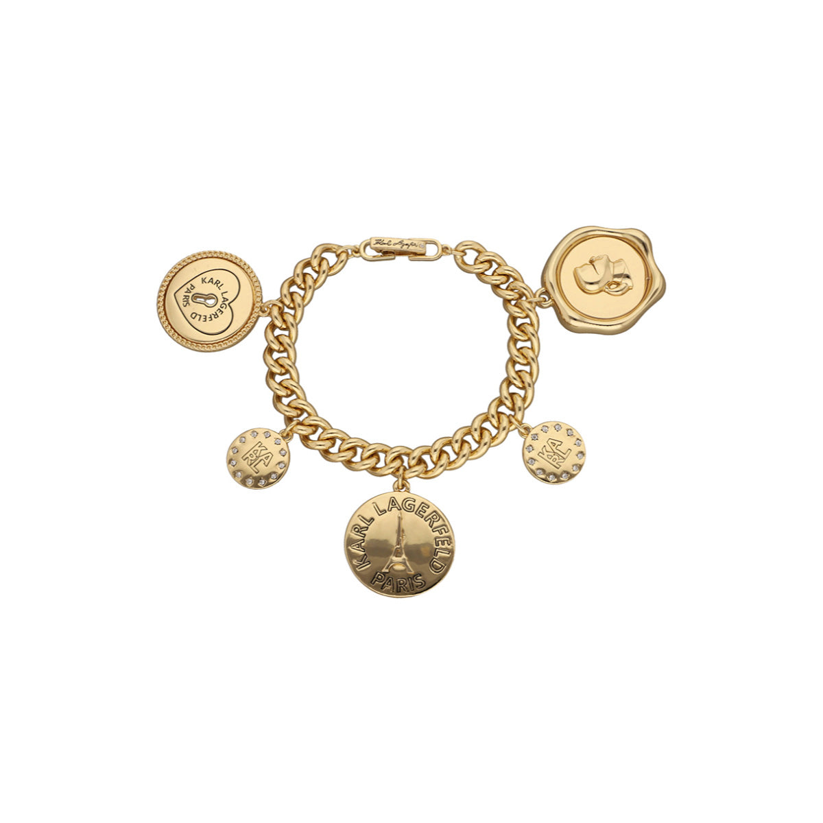 PULSERA KARL LAGERFELD KATY DORADO