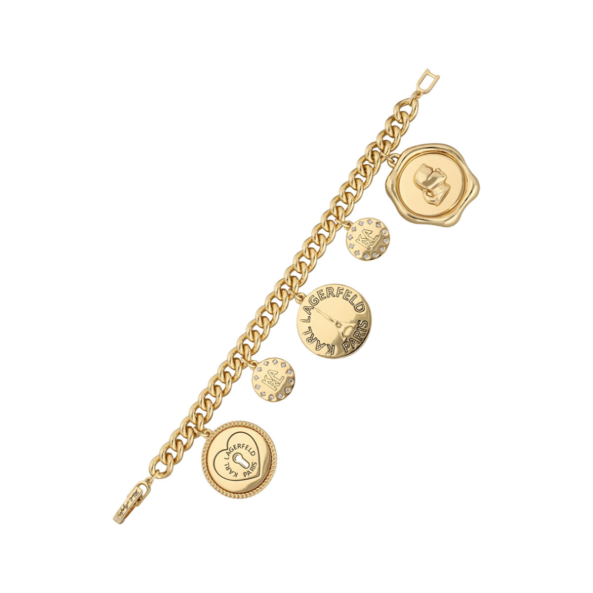 PULSERA KARL LAGERFELD KATY DORADO
