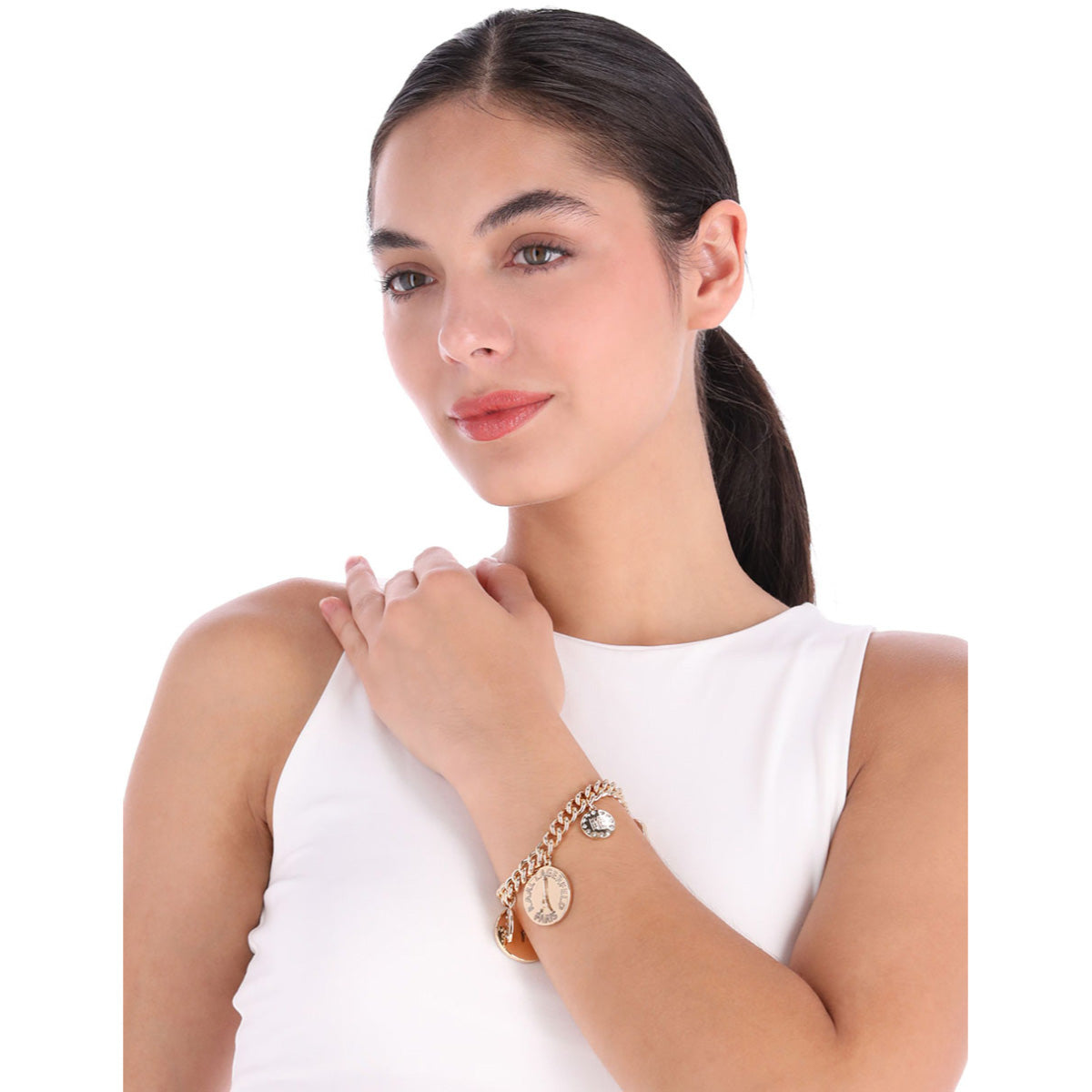 PULSERA KARL LAGERFELD KATY DORADO