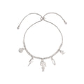 PULSERA KARL LAGERFELD MARTA PLATEADO