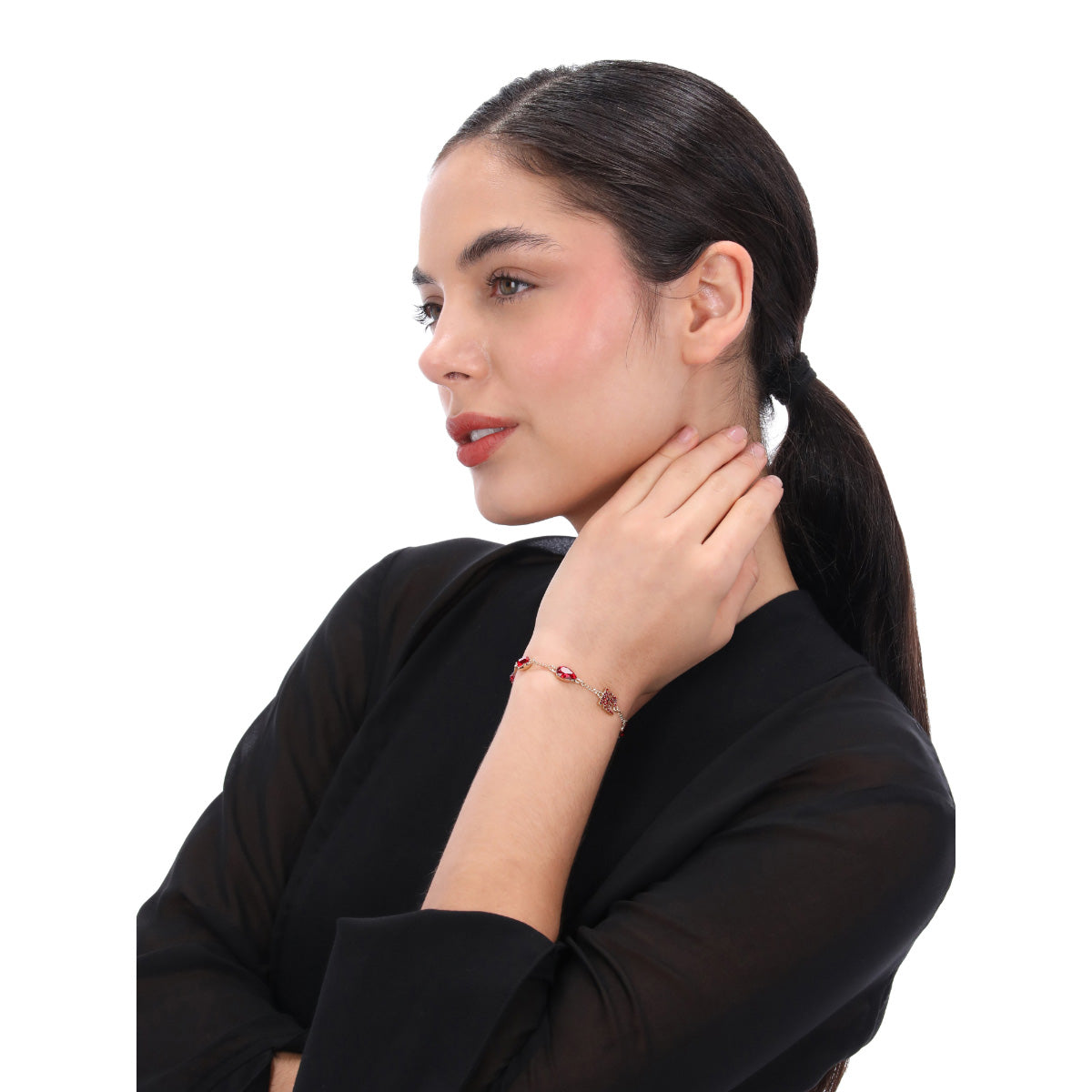 PULSERA KARL LAGERFELD CARBONE DORADO