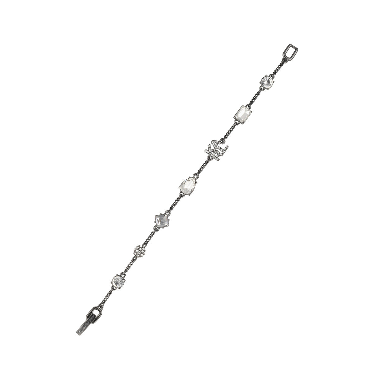 PULSERA KARL LAGERFELD CARBONE PLATEADO