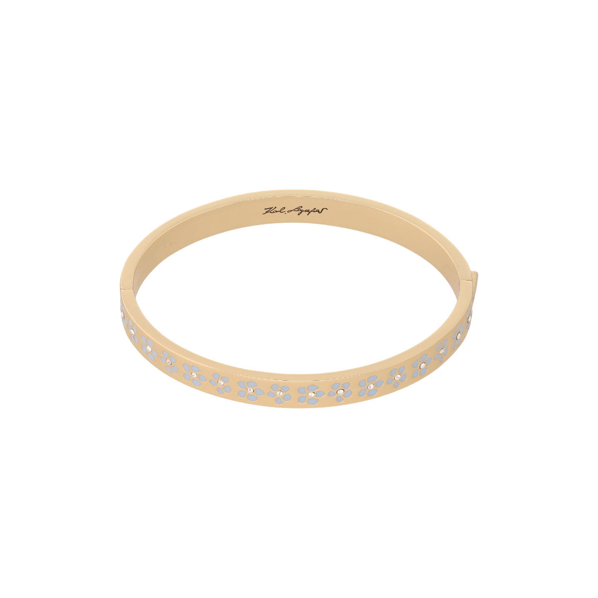 PULSERA KARL LAGERFELD ORCHID RECOLORS S25 DORADO