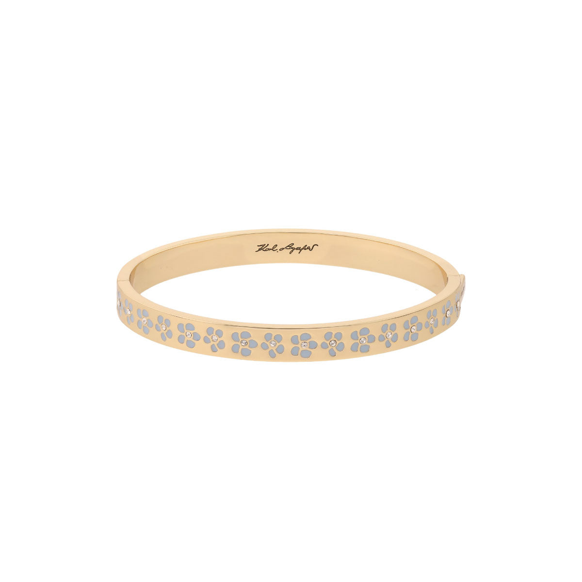 PULSERA KARL LAGERFELD ORCHID RECOLORS S25 DORADO