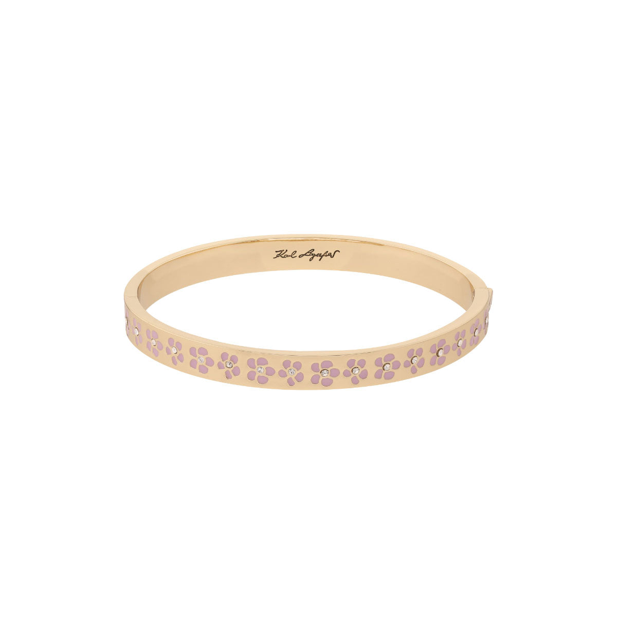 PULSERA KARL LAGERFELD ORCHID RECOLORS S25 DORADO