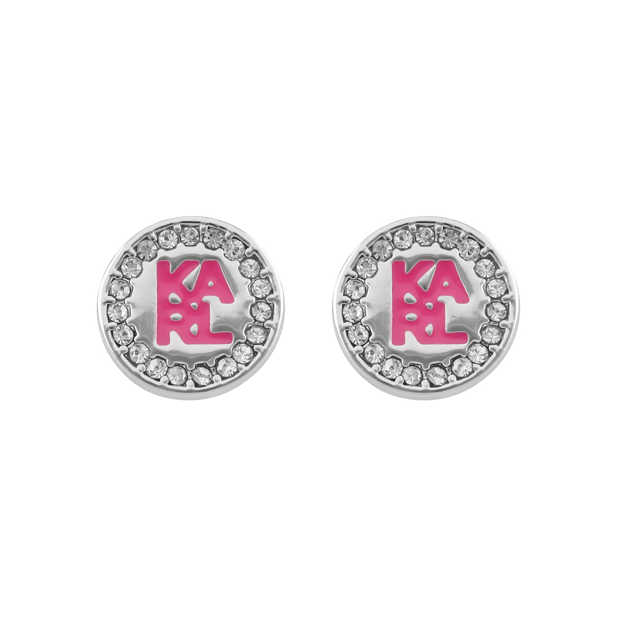 ARETES KARL LAGERFELD BASICS DORADO