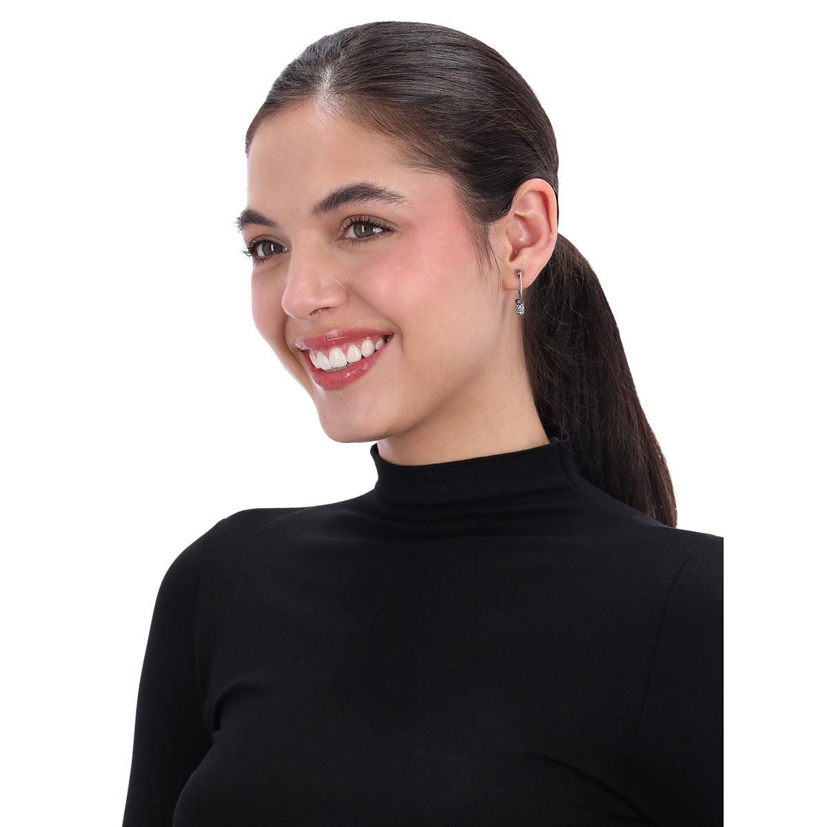 ARETES KARL LAGERFELD BASICS NEGRO