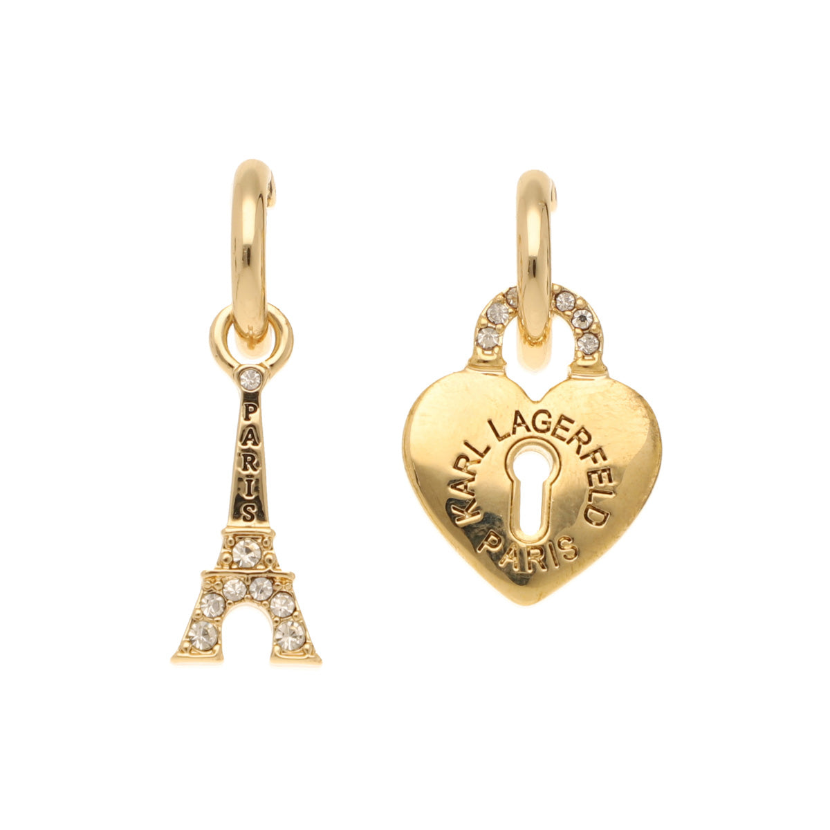 ARETES KARL LAGERFELD PARCELLES DORADO