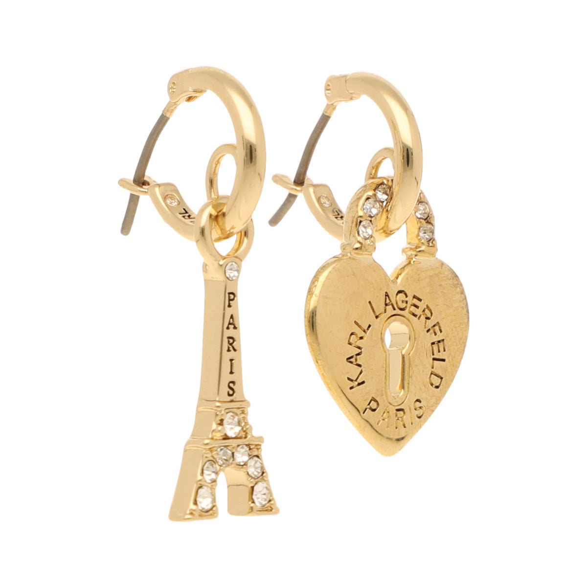 ARETES KARL LAGERFELD PARCELLES DORADO