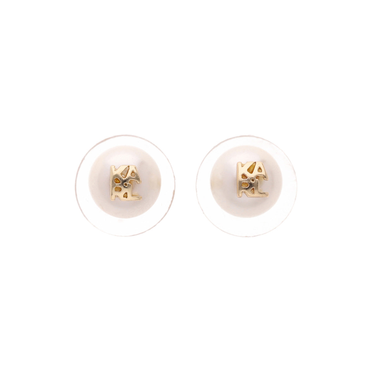 ARETES KARL LAGERFELD SERVAN BLANCO