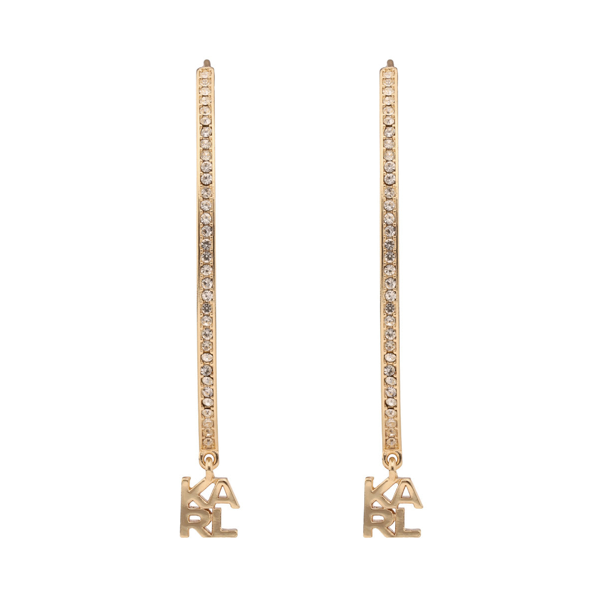 ARETES KARL LAGERFELD SOLERA DORADO