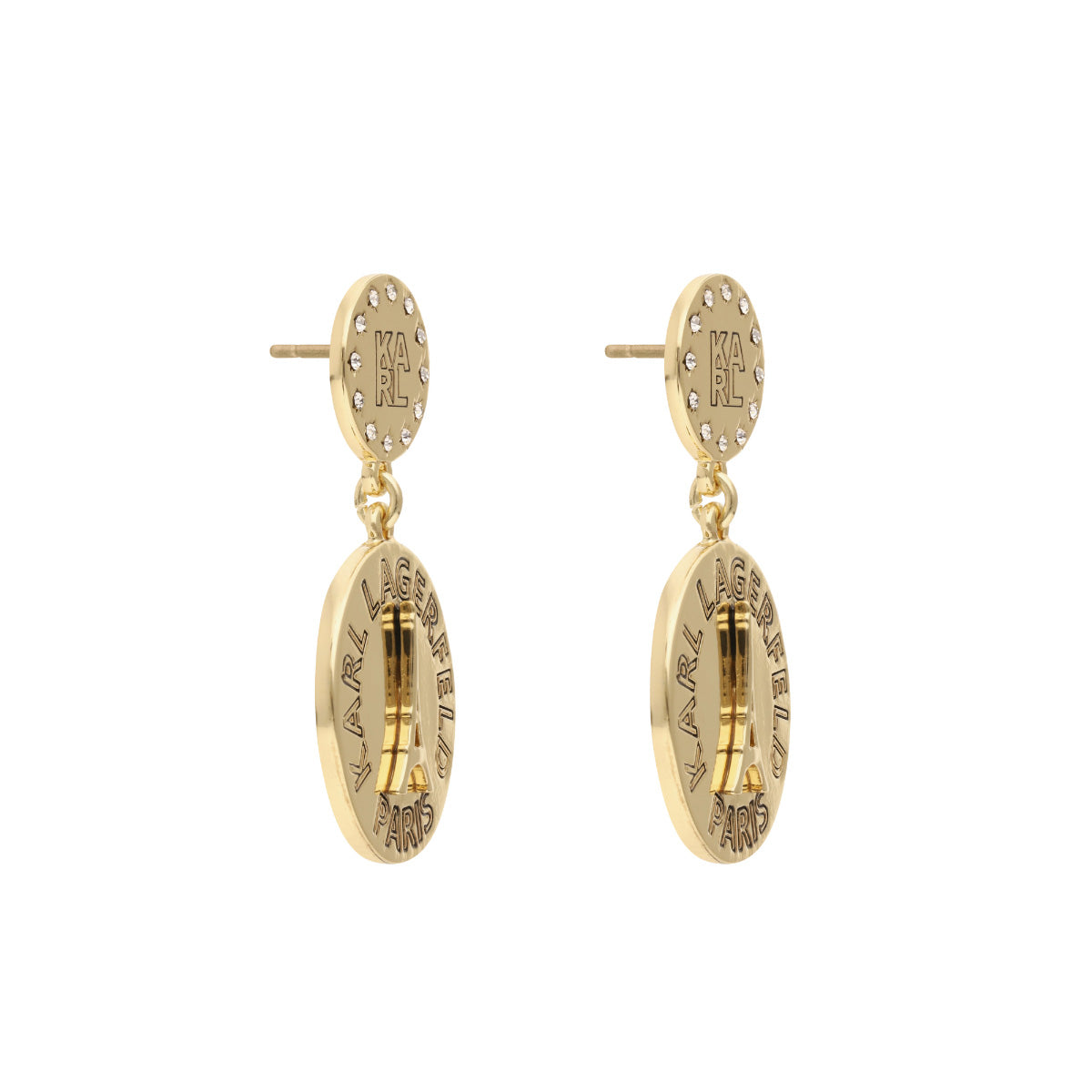 ARETES KARL LAGERFELD KATY DORADO